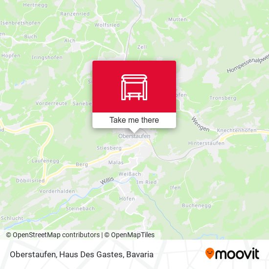 Oberstaufen, Haus Des Gastes map