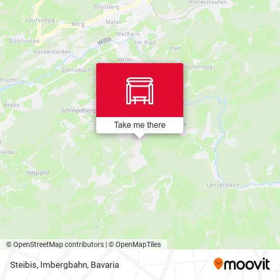 Карта Steibis, Imbergbahn