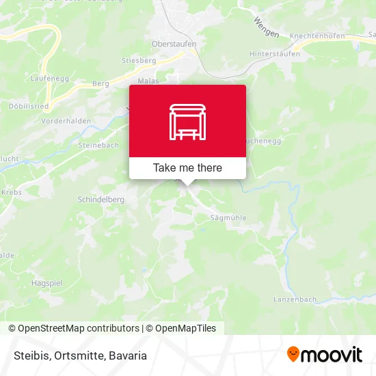 Карта Steibis, Ortsmitte