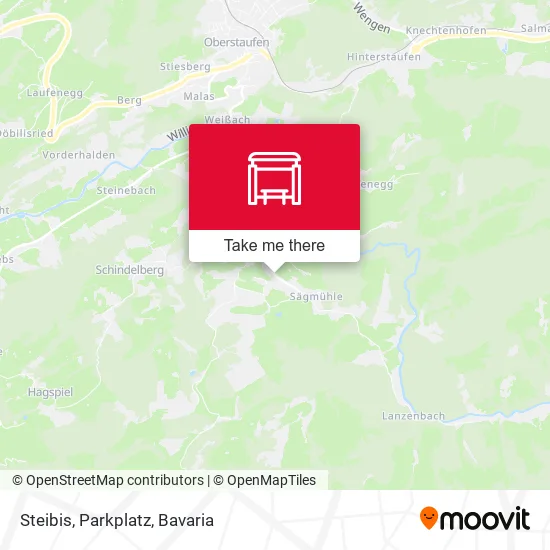 Карта Steibis, Parkplatz