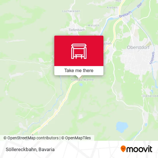 Карта Söllereckbahn