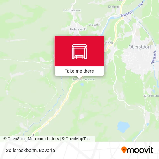 Карта Söllereckbahn