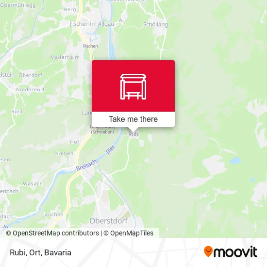 Карта Rubi, Ort