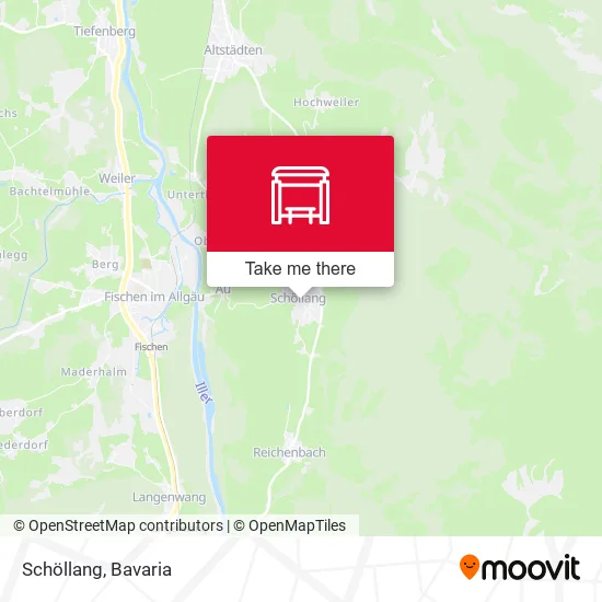 Карта Schöllang