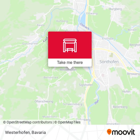 Карта Westerhofen