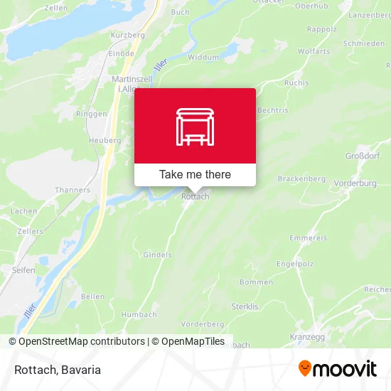 Карта Rottach