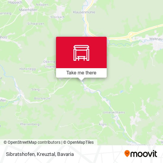 Sibratshofen, Kreuztal map