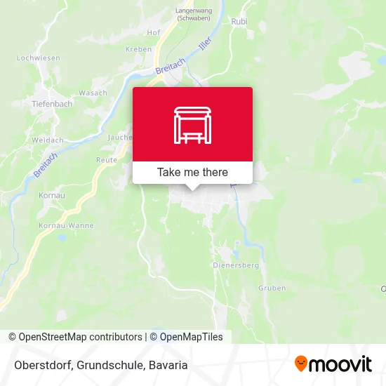 Oberstdorf, Grundschule map