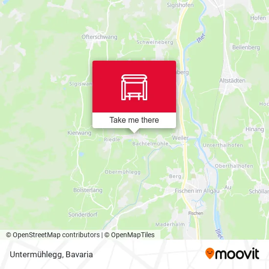 Карта Untermühlegg