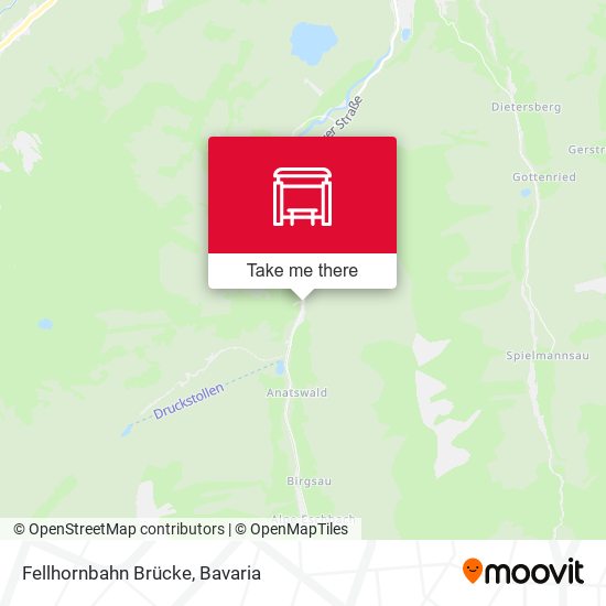 Fellhornbahn Brücke map