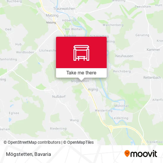 Карта Mögstetten