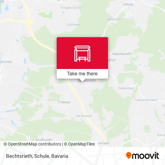 Карта Bechtsrieth, Schule