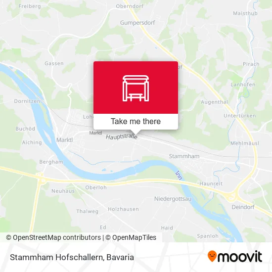 Карта Stammham Hofschallern