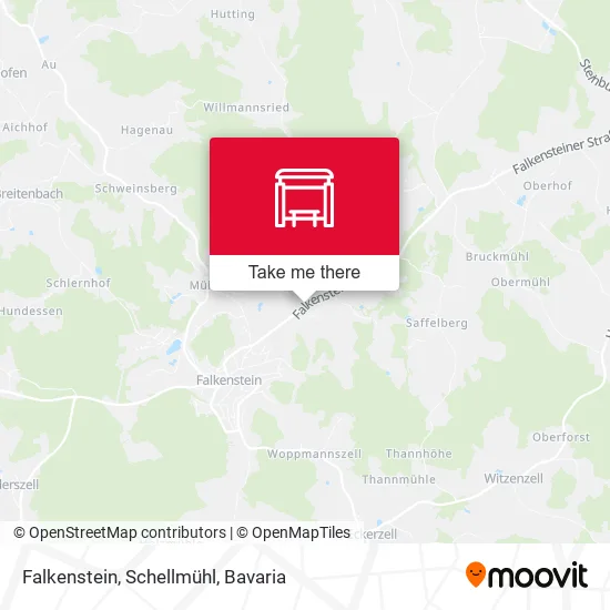 Карта Falkenstein, Schellmühl