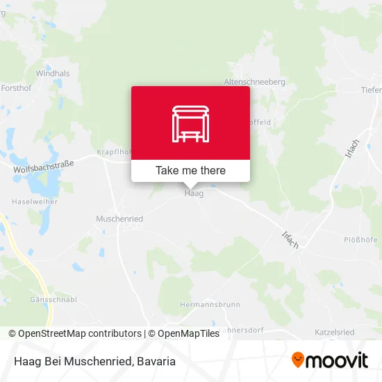 Карта Haag Bei Muschenried