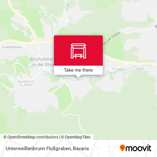 Карта Unterweißenbrunn Floßgraben