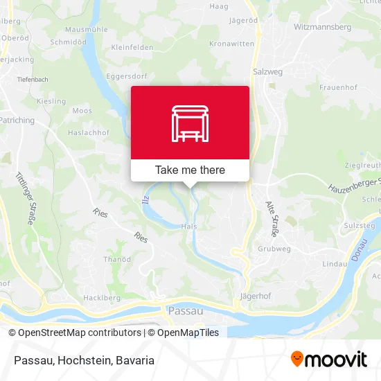Карта Passau, Hochstein