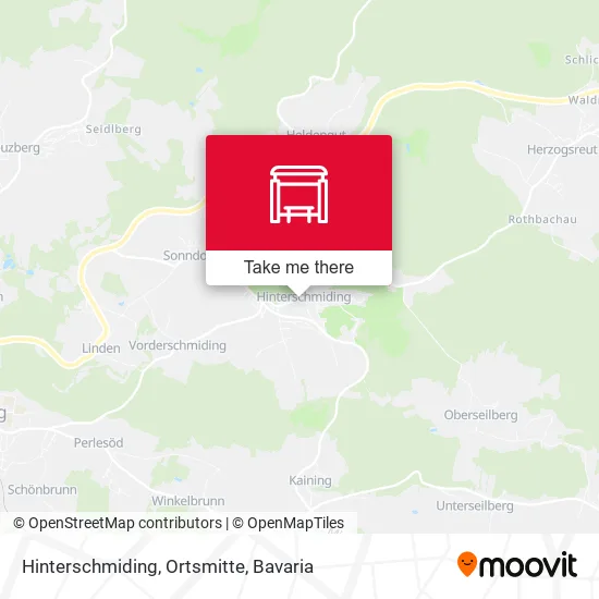 Карта Hinterschmiding, Ortsmitte