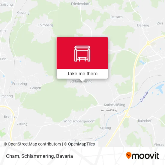 Карта Cham, Schlammering
