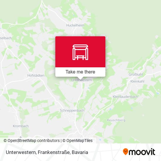 Unterwestern, Frankenstraße map