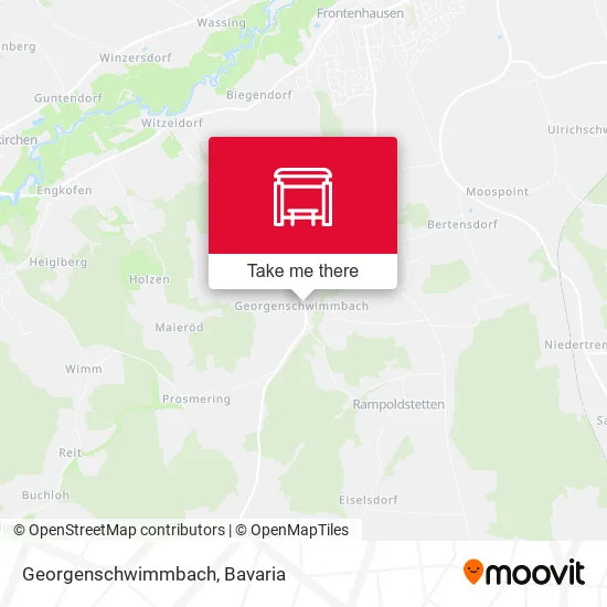 Карта Georgenschwimmbach