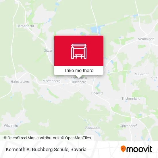 Карта Kemnath A. Buchberg Schule