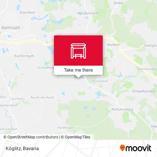 Карта Köglitz