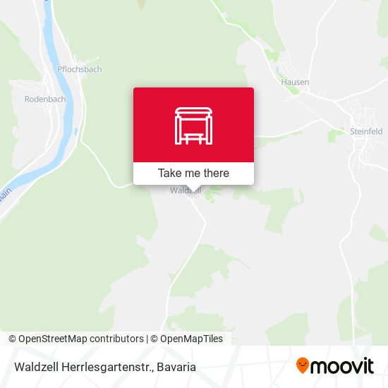 Карта Waldzell Herrlesgartenstr.