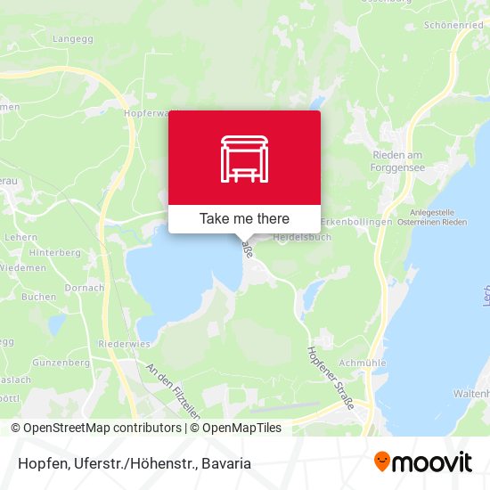 Hopfen, Uferstr./Höhenstr. map