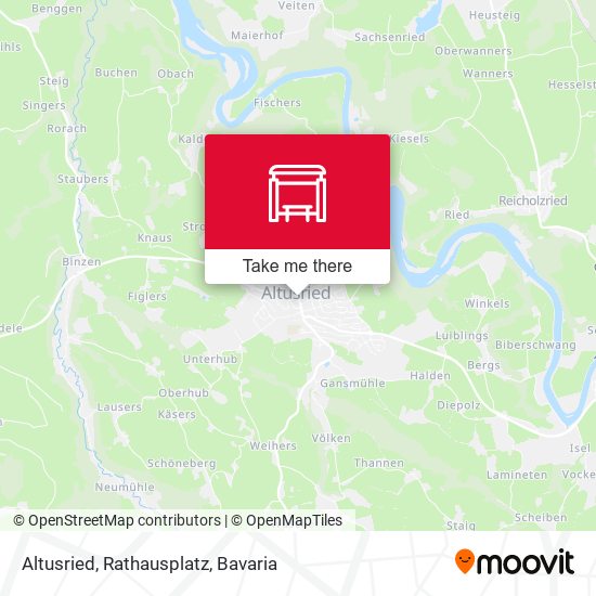 Altusried, Rathausplatz map