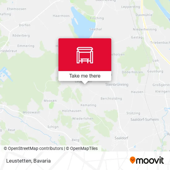 Карта Leustetten