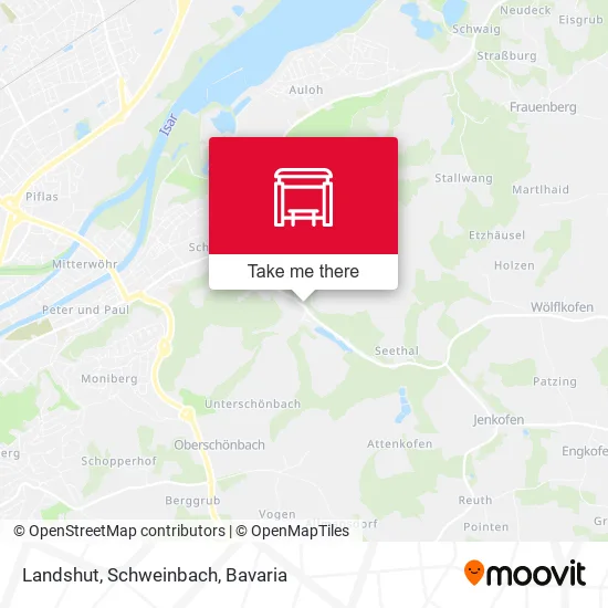 Карта Landshut, Schweinbach