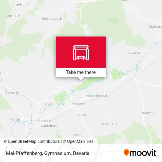 Mal-Pfaffenberg, Gymnasium map