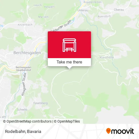Карта Rodelbahn