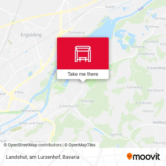 Карта Landshut, am Lurzenhof