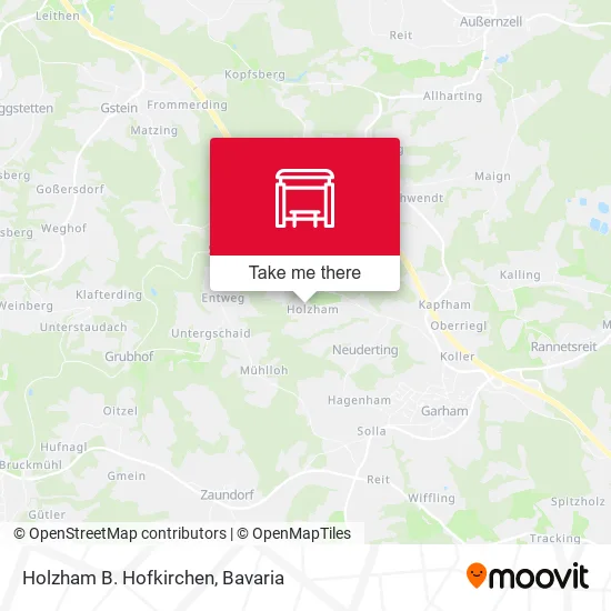 Карта Holzham B. Hofkirchen