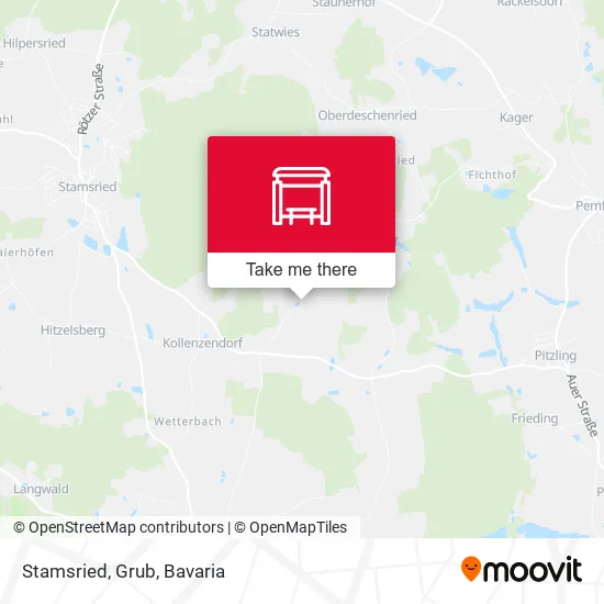 Карта Stamsried, Grub