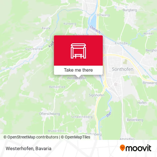 Карта Westerhofen