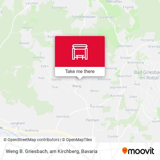 Weng B. Griesbach, am Kirchberg map