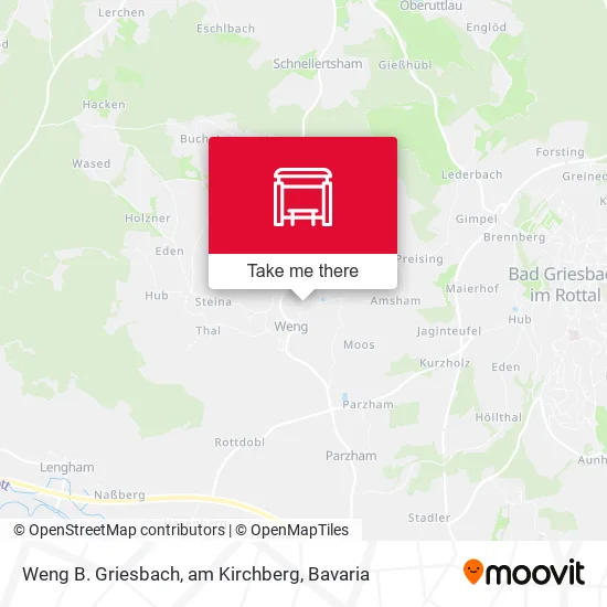 Карта Weng B. Griesbach, am Kirchberg