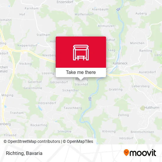 Карта Richting