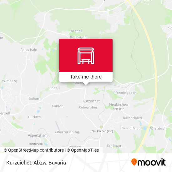 Карта Kurzeichet, Abzw