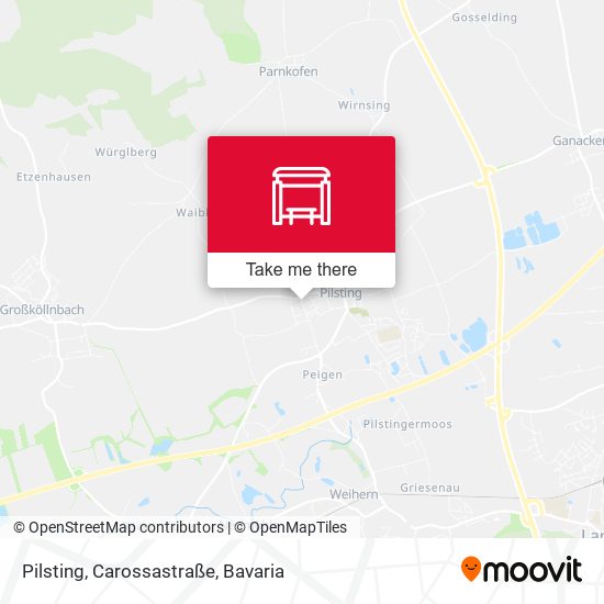 Pilsting, Carossastraße map