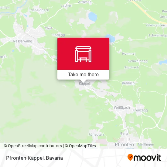 Карта Pfronten-Kappel