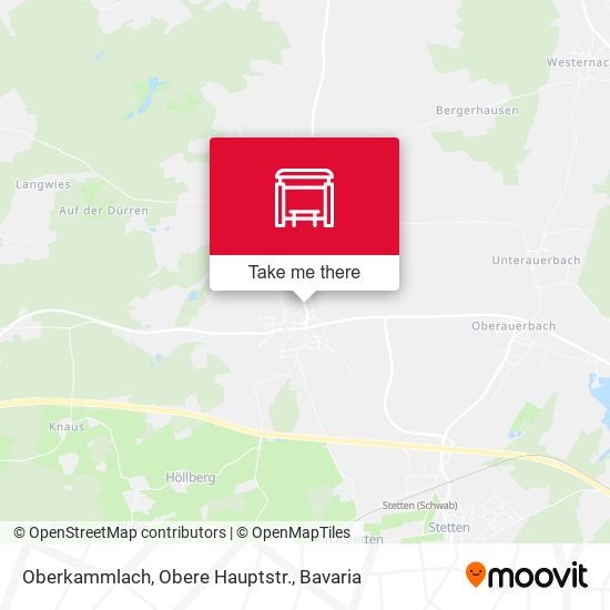 Oberkammlach, Obere Hauptstr. map