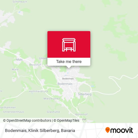 Bodenmais, Klinik Silberberg map