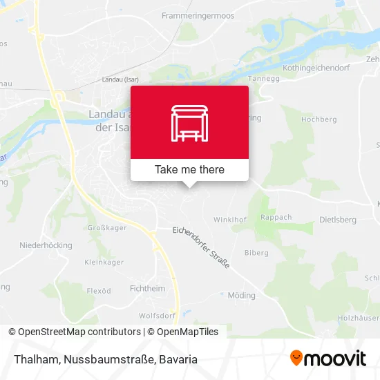 Карта Thalham, Nussbaumstraße