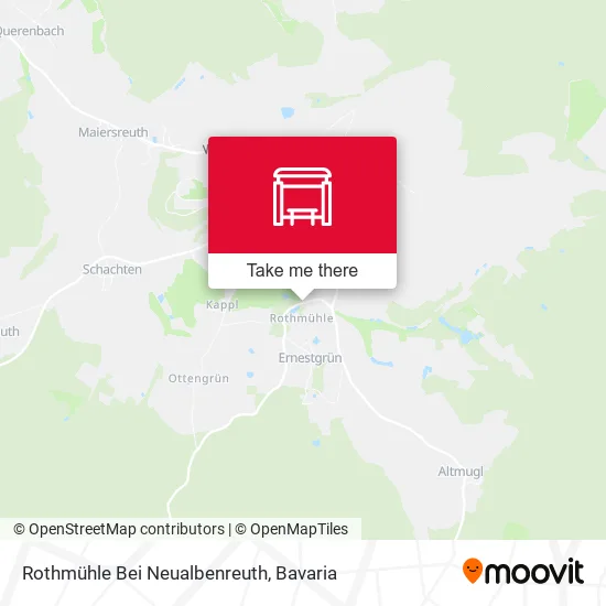 Карта Rothmühle Bei Neualbenreuth