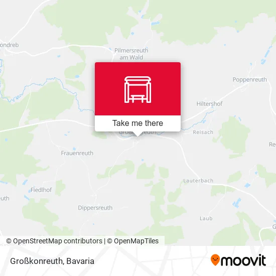 Карта Großkonreuth