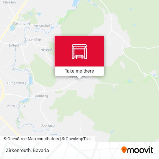 Карта Zirkenreuth